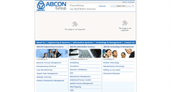 Desktop Screenshot of abconindia.com
