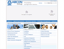 Tablet Screenshot of abconindia.com